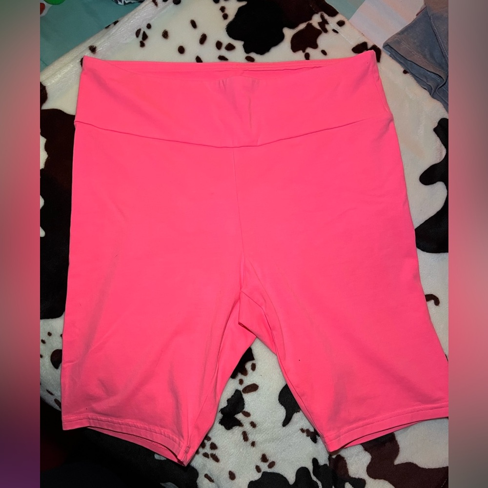 ✨WILD FABLE✨ HOT PINK BIKER SHORTS
